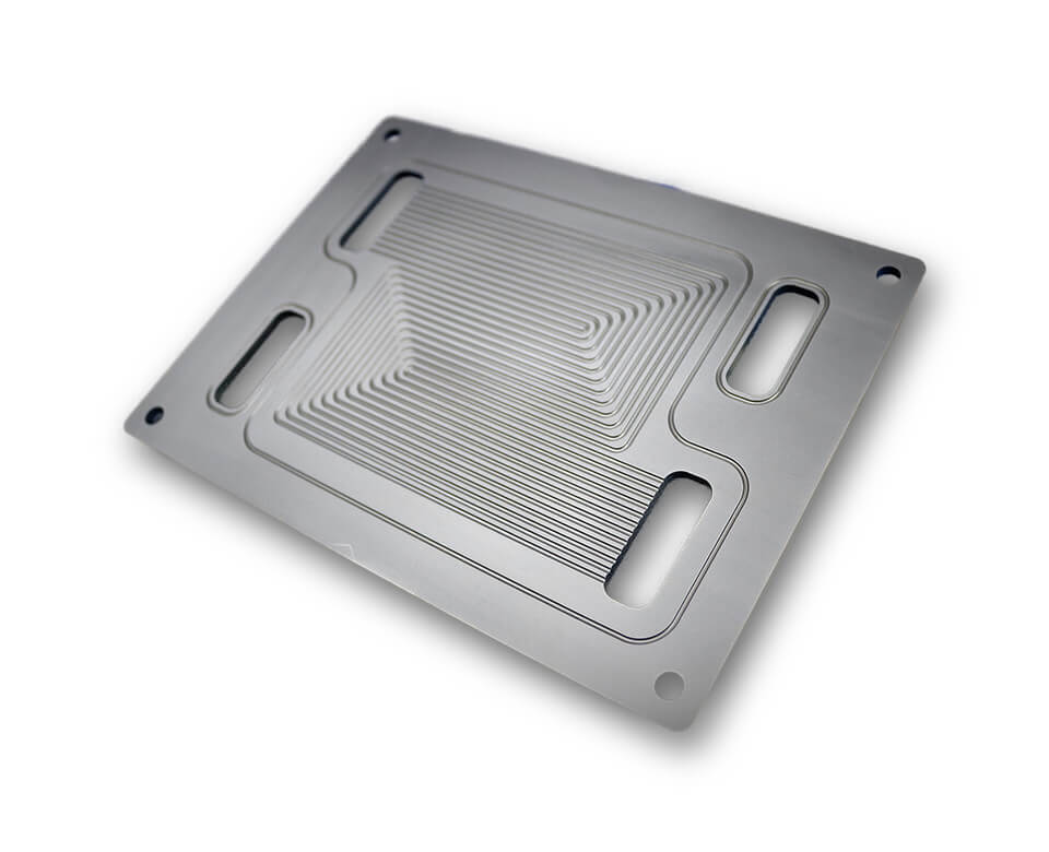 fuel cell plate component